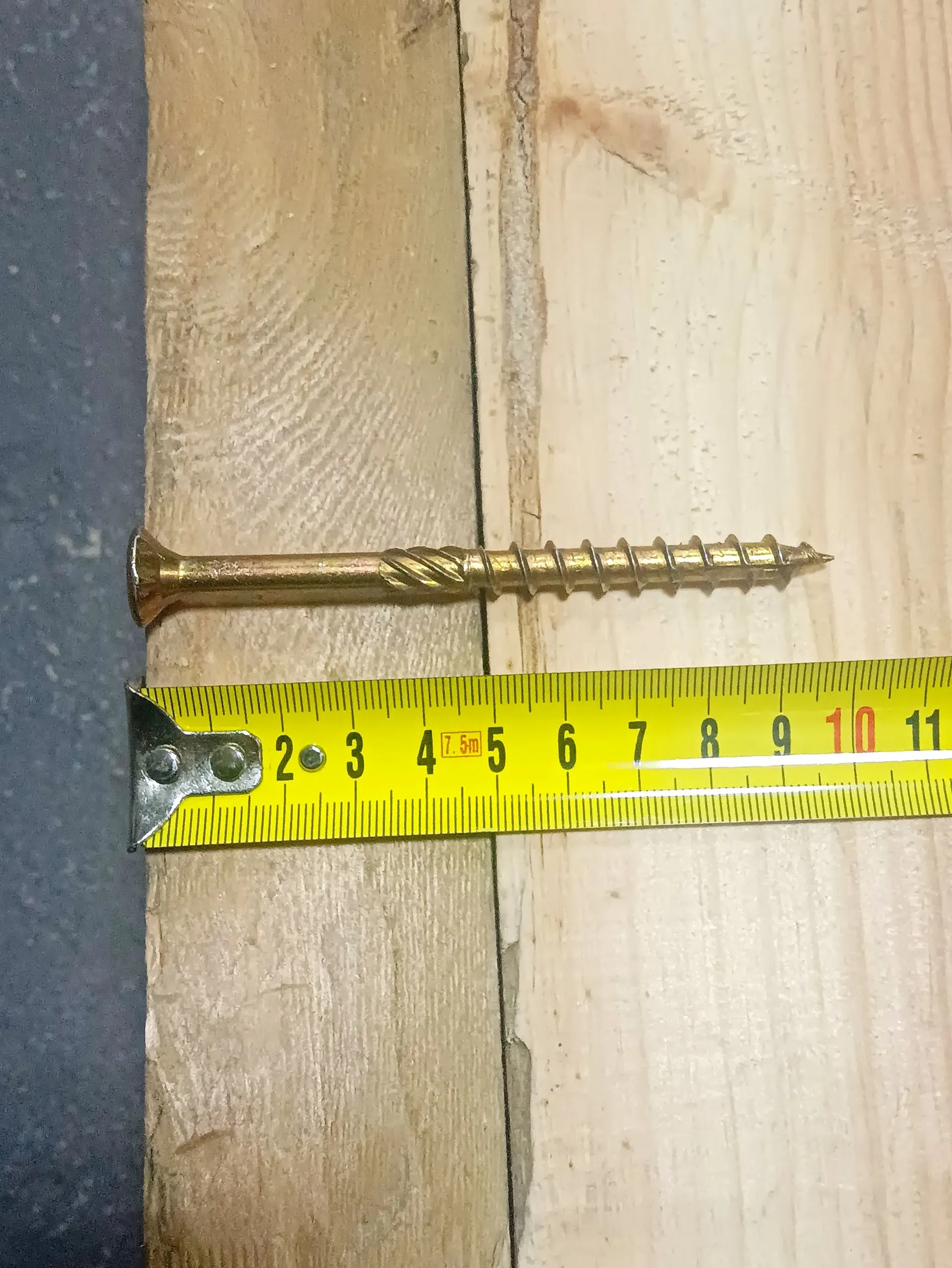 Саморезы конструкционные 8х100 по дереву потай Torx 40