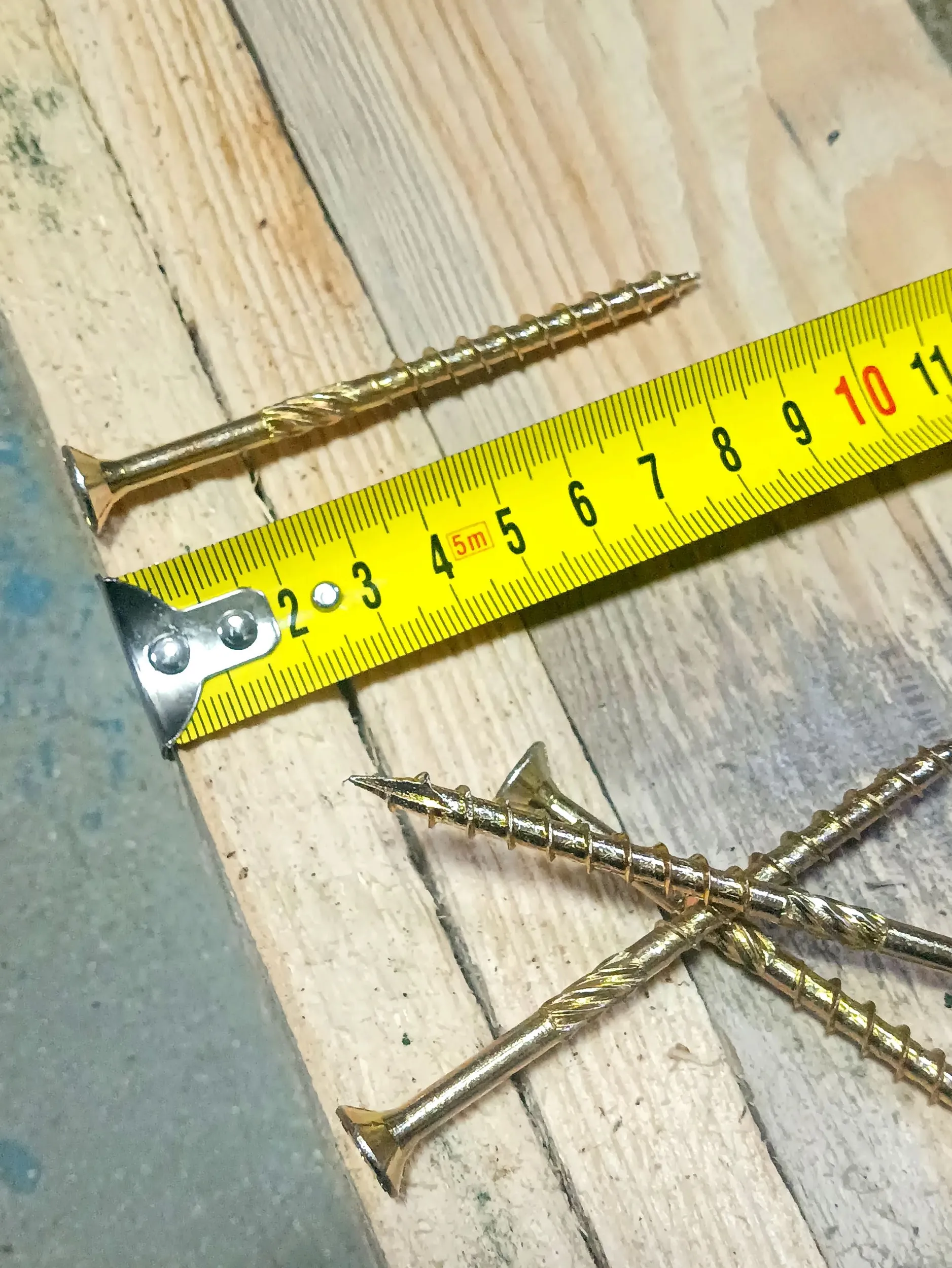 Саморезы конструкционные 6х90 по дереву потай Torx 30