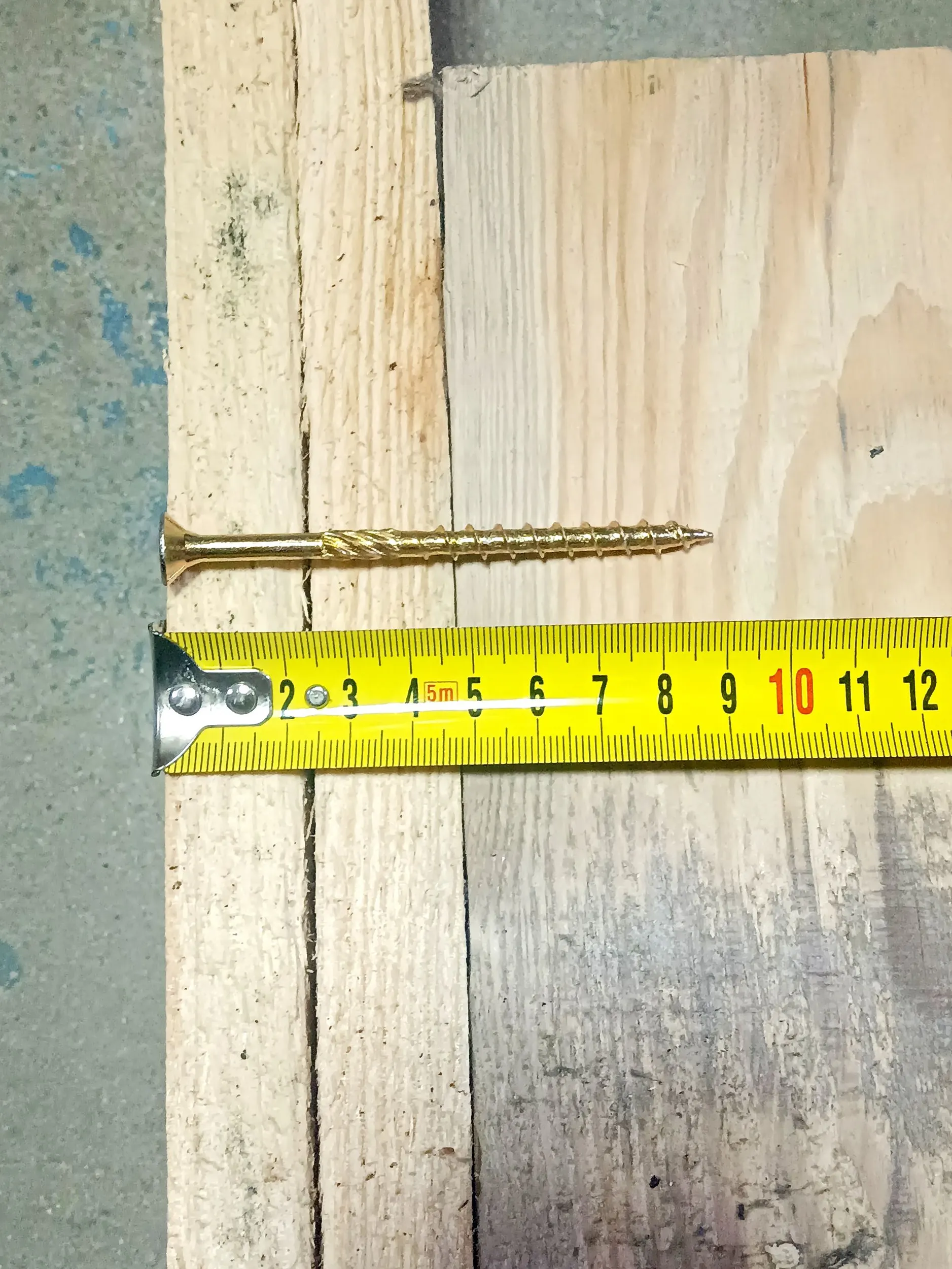 Саморезы конструкционные 6х90 по дереву потай Torx 30