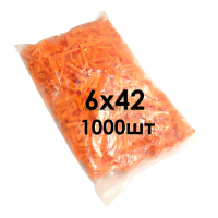 Дюбель универсальный с бортиком 6х42 (1000 шт) тип U