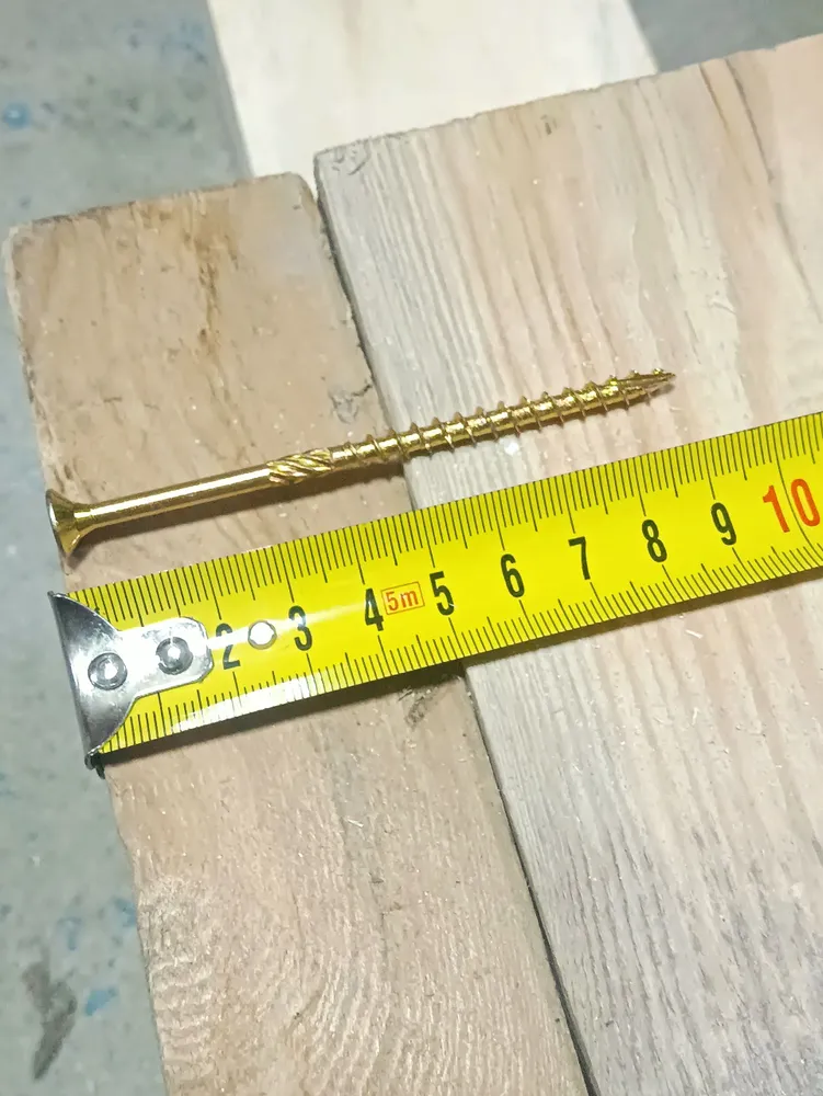 Саморезы конструкционные 5х90 по дереву потай Torx 25