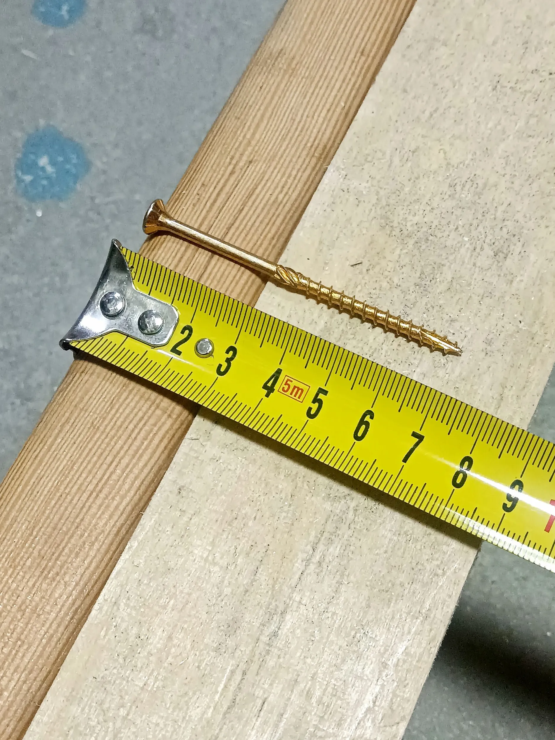 Саморезы конструкционные 4х70 по дереву потай Torx 20