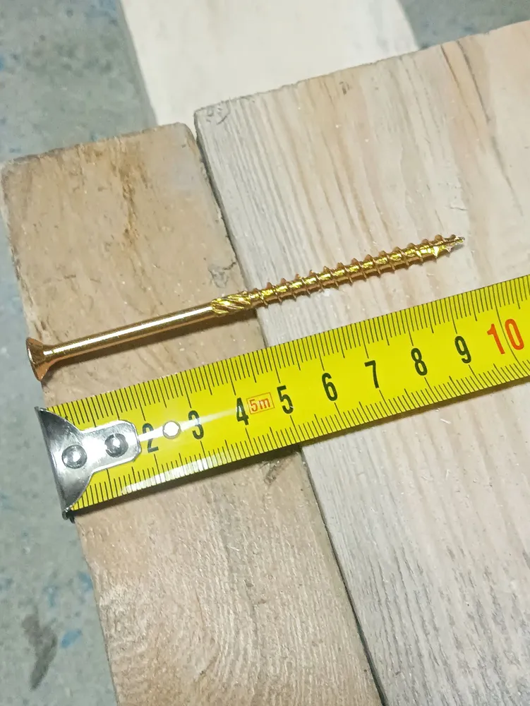 Саморезы конструкционные 5х100 по дереву потай Torx 25